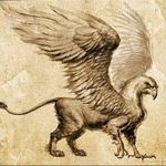 photo tattoo griffin 04.03.2019 №181 - idea for drawing a tattoo with a griffin - tattoovalue.net