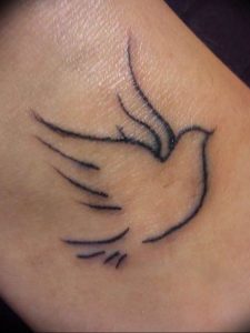 photo tattoo pigeon 03.03.2019 №167 - idea for drawing pigeon tattoo ...