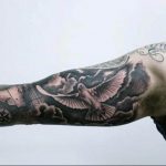 photo tattoo pigeon 03.03.2019 №086 - idea for drawing pigeon tattoo - tattoovalue.net