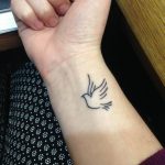 photo tattoo pigeon 03.03.2019 №105 - idea for drawing pigeon tattoo - tattoovalue.net