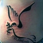 photo tattoo pigeon 03.03.2019 №136 - idea for drawing pigeon tattoo - tattoovalue.net