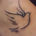 photo tattoo pigeon 03.03.2019 №167 - idea for drawing pigeon tattoo - tattoovalue.net