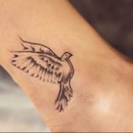 photo tattoo pigeon 03.03.2019 №178 - idea for drawing pigeon tattoo - tattoovalue.net