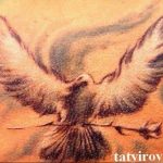 photo tattoo pigeon 03.03.2019 №270 - idea for drawing pigeon tattoo - tattoovalue.net
