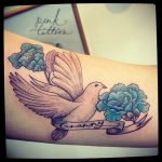 photo tattoo pigeon 03.03.2019 №272 - idea for drawing pigeon tattoo - tattoovalue.net
