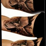 photo tattoo pigeon 03.03.2019 №281 - idea for drawing pigeon tattoo - tattoovalue.net