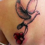 photo tattoo pigeon 03.03.2019 №339 - idea for drawing pigeon tattoo - tattoovalue.net