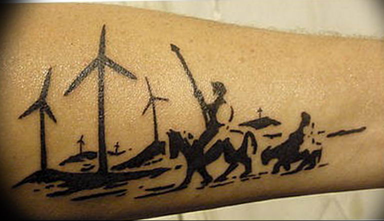 Share 68 wind turbine tattoo latest  incdgdbentre