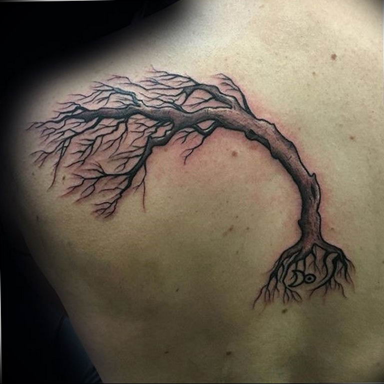 photo tattoo wind 03.03.2019 №020 - idea for drawing a tattoo with the wind - tattoovalue.net