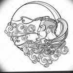 photo tattoo wind 03.03.2019 №084 - idea for drawing a tattoo with the wind - tattoovalue.net