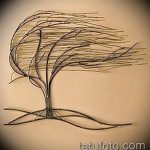 photo tattoo wind 03.03.2019 №085 - idea for drawing a tattoo with the wind - tattoovalue.net