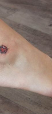 photo ladybug tattoo 17.04.2019 №052 – idea for ladybug tattoo – tattoovalue.net