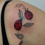 photo ladybug tattoo 17.04.2019 №242 - idea for ladybug tattoo - tattoovalue.net
