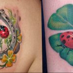 photo ladybug tattoo 17.04.2019 №006 - idea for ladybug tattoo - tattoovalue.net