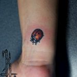 photo ladybug tattoo 17.04.2019 №020 - idea for ladybug tattoo - tattoovalue.net