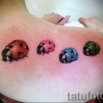 photo ladybug tattoo 17.04.2019 №024 - idea for ladybug tattoo - tattoovalue.net
