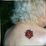 photo ladybug tattoo 17.04.2019 №058 - idea for ladybug tattoo - tattoovalue.net