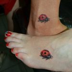 photo ladybug tattoo 17.04.2019 №119 - idea for ladybug tattoo - tattoovalue.net