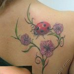 photo ladybug tattoo 17.04.2019 №145 - idea for ladybug tattoo - tattoovalue.net