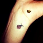 photo ladybug tattoo 17.04.2019 №151 - idea for ladybug tattoo - tattoovalue.net