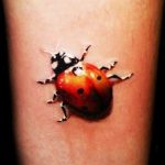 photo ladybug tattoo 17.04.2019 №165 - idea for ladybug tattoo - tattoovalue.net