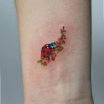 photo ladybug tattoo 17.04.2019 №207 - idea for ladybug tattoo - tattoovalue.net