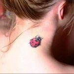 photo ladybug tattoo 17.04.2019 №257 - idea for ladybug tattoo - tattoovalue.net