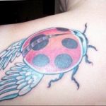 photo ladybug tattoo 17.04.2019 №275 - idea for ladybug tattoo - tattoovalue.net