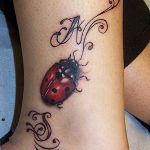 photo ladybug tattoo 17.04.2019 №298 - idea for ladybug tattoo - tattoovalue.net