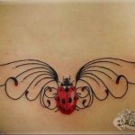 photo ladybug tattoo 17.04.2019 №308 - idea for ladybug tattoo - tattoovalue.net