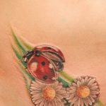 photo ladybug tattoo 17.04.2019 №345 - idea for ladybug tattoo - tattoovalue.net