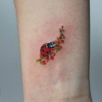 photo ladybug tattoo 17.04.2019 №348 - idea for ladybug tattoo - tattoovalue.net