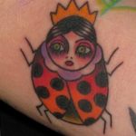 photo ladybug tattoo 17.04.2019 №350 - idea for ladybug tattoo - tattoovalue.net