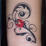 photo ladybug tattoo 17.04.2019 №355 - idea for ladybug tattoo - tattoovalue.net