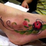 photo ladybug tattoo 17.04.2019 №357 - idea for ladybug tattoo - tattoovalue.net