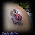 photo ladybug tattoo 17.04.2019 №367 - idea for ladybug tattoo - tattoovalue.net