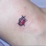 photo ladybug tattoo 17.04.2019 №377 - idea for ladybug tattoo - tattoovalue.net