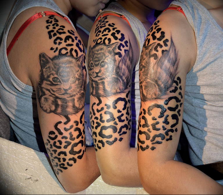 Diamante y leopardo a color  Realistic diamond  leopard by Yarda  Tattoos