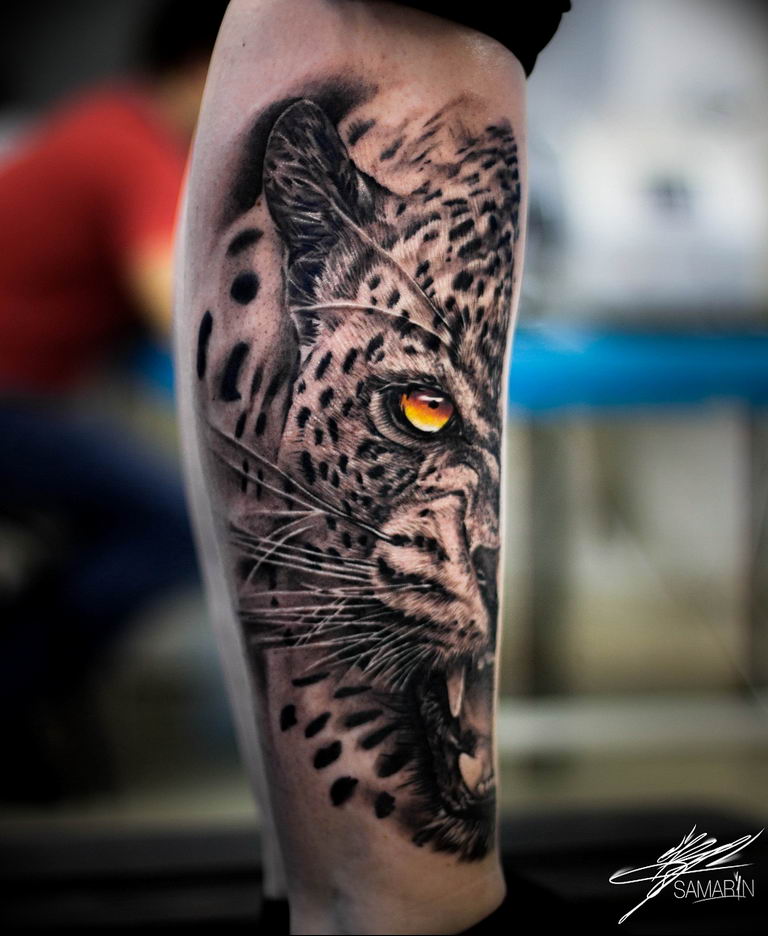 Top 75 leopard tattoo design super hot  thtantai2
