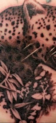 photo leopard tattoo 08.05.2019 №055 – snow leopard tattoo – tattoovalue.net