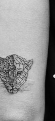 photo leopard tattoo 08.05.2019 №065 – snow leopard tattoo – tattoovalue.net