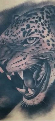 photo leopard tattoo 08.05.2019 №074 – snow leopard tattoo – tattoovalue.net