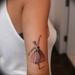 photo tattoo ballerina 07.05.2019 №016 - Ballet Dancer Tattoo - tattoovalue.net