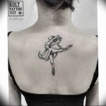 photo tattoo ballerina 07.05.2019 №020 - Ballet Dancer Tattoo - tattoovalue.net