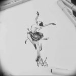 photo tattoo ballerina 07.05.2019 №038 - Ballet Dancer Tattoo - tattoovalue.net