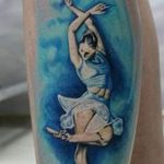 photo tattoo ballerina 07.05.2019 №049 - Ballet Dancer Tattoo - tattoovalue.net