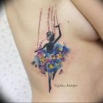 photo tattoo ballerina 07.05.2019 №065 - Ballet Dancer Tattoo - tattoovalue.net
