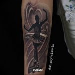 photo tattoo ballerina 07.05.2019 №067 - Ballet Dancer Tattoo - tattoovalue.net