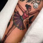 photo tattoo ballerina 07.05.2019 №081 - Ballet Dancer Tattoo - tattoovalue.net