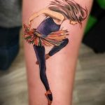 photo tattoo ballerina 07.05.2019 №093 - Ballet Dancer Tattoo - tattoovalue.net